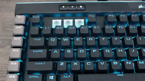 K95 RGB Platinum XT keycaps removed - TheOverclocker