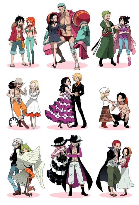 The couples with most popularity of OP in Japan by LuffyPunisher on DeviantArt