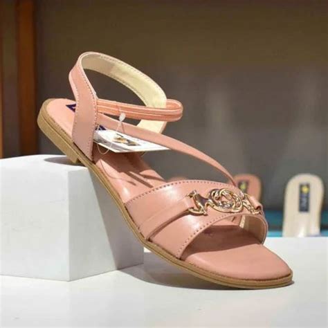 Women Synthetic Foam Flat Sandals Plain at Rs 178/pair in Agra | ID ...