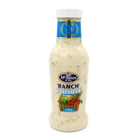 Buy MC Sauce Ranch Dressing - 300 Gram Online - Shop Food Cupboard on ...