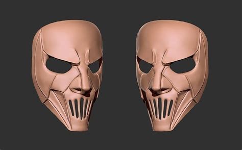 Mick Thomson slipknot mask 3D model 3D printable | CGTrader