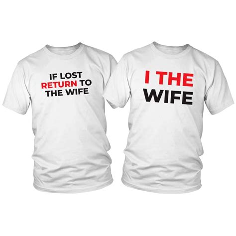 Funny Matching Shirts for Husband and Wife, Matching Tshirts for ...