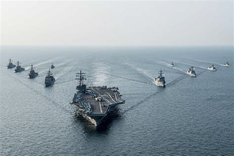 Japan-based U.S. aircraft carrier wraps up joint drills with South Korean Navy | The Japan Times