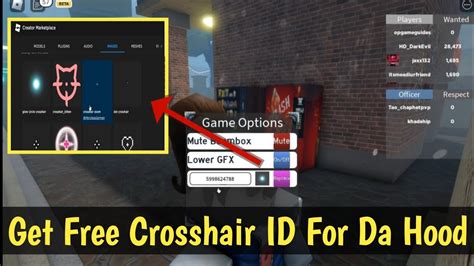 How To Change Custom Crosshair Image ID In Da Hood XMas Update (December 2022) - YouTube