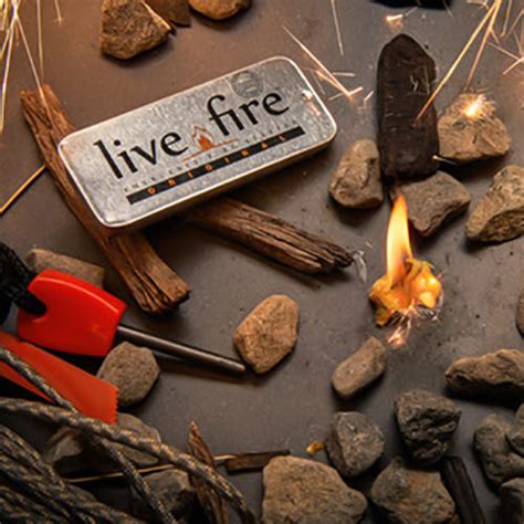 Live Fire Survival Kit - Emergency Fire Starter