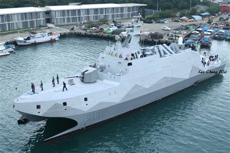 Taiwan launches its stealth "carrier killer" corvette - AR15.COM