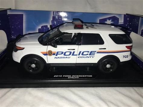 1/18 Ford Interceptor Nassau County Police car