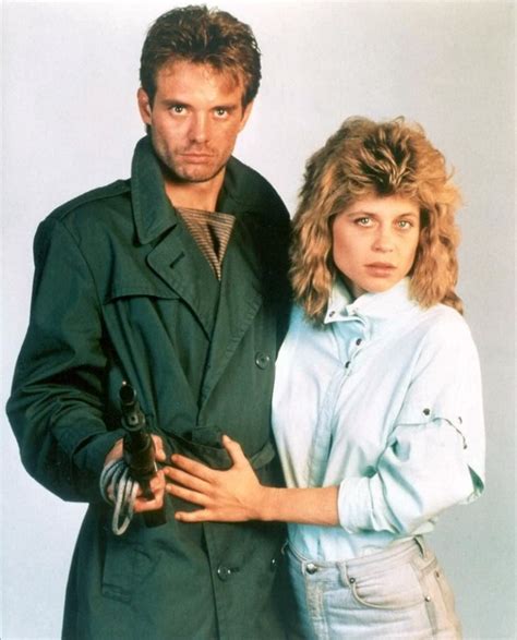 Michael Biehn as Kyle Reese and Linda Hamilton as Sarah Connor in THE TERMINATOR (1984). | Kyle ...