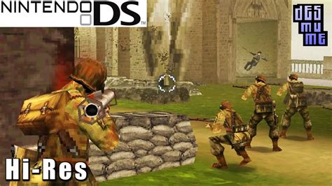 Brothers in Arms DS - Nintendo DS Gameplay High Resolution (DeSmuME) - YouTube