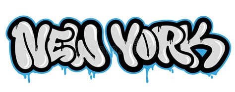 New York Graffiti Stock Illustrations – 748 New York Graffiti Stock ...