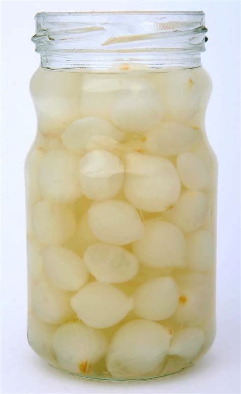 Glass jar of pickled baby onions Free Photo Download | FreeImages