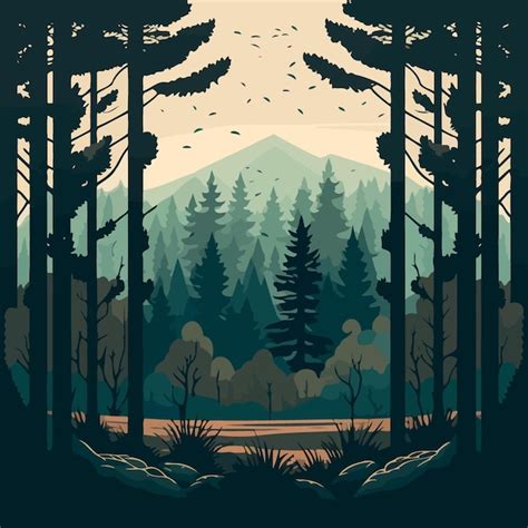 Forest Vectors & Illustrations for Free Download | Freepik