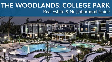 The Woodlands: College Park Homes For Sale & Real Estate Trends