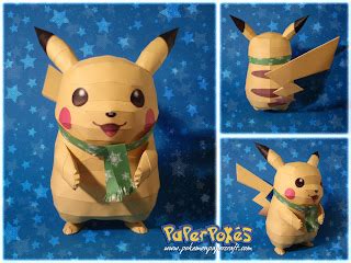 PaperPokés - Pokémon Papercraft: PIKACHU v2