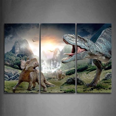 15 The Best Dinosaur Canvas Wall Art