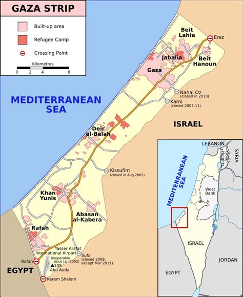 Striscia di Gaza, la storia e le caratteristiche del territorio ...