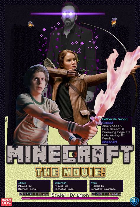 Minecraft Movie Poster