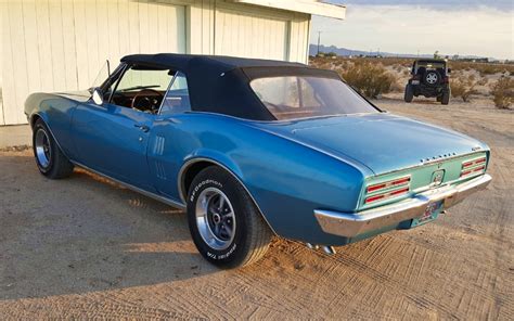 1967 Pontiac Firebird Convertible Rear | Barn Finds