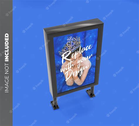 Premium PSD | Template billboard advertisement mockup