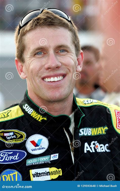 Carl Edwards NASCAR Driver editorial stock photo. Image of daytona ...