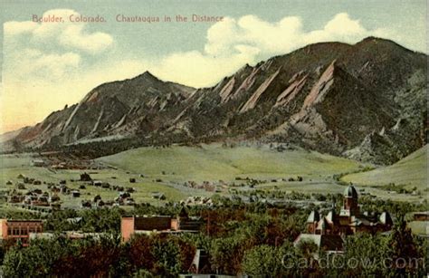 Chautauqua In The Distance Boulder, CO