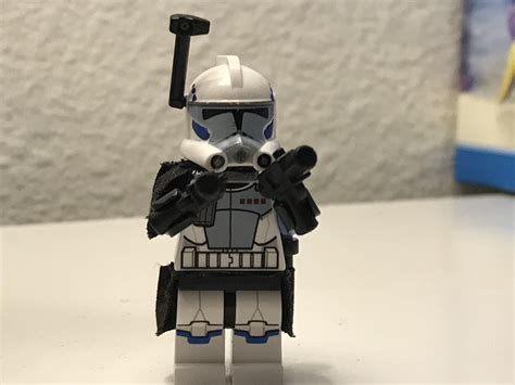 Just finished my first custom 501st arc trooper fig! Any suggestions? : r/legostarwars