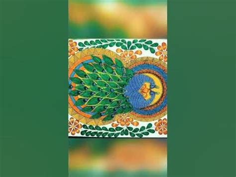 Drawing of Peacock | #peacock #Lord Krishna - YouTube