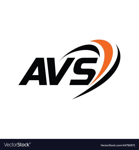 Avs monogram logo Royalty Free Vector Image - VectorStock