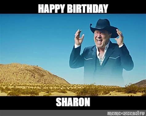 Сomics meme: "HAPPY BIRTHDAY SHARON" - Comics - Meme-arsenal.com