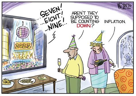 Editorial Cartoon: New Year's Inflation - The Independent | News Events ...