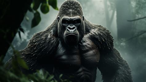 AI generated gorilla high quality image 38089751 Stock Photo at Vecteezy