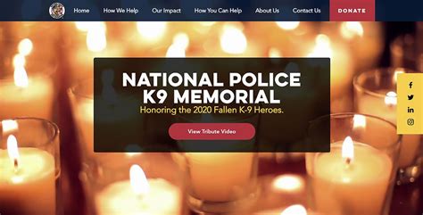 2020 National Police K9 Memorial Tribute Video