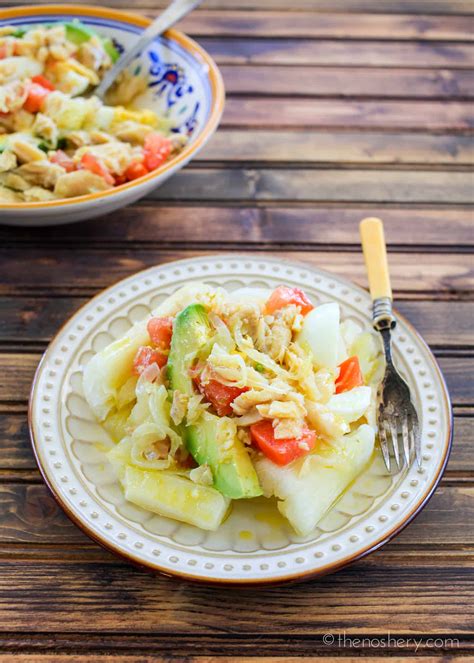 Ensalada de Bacalao (Salted Cod Salad) - The Noshery