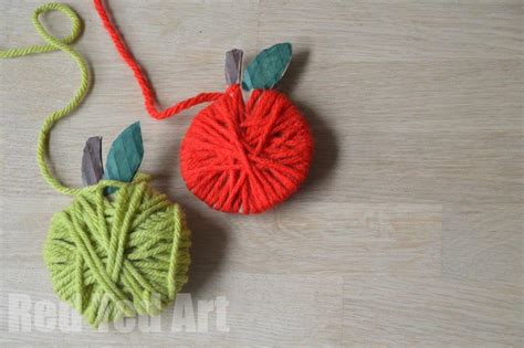 27 Easy Apple Craft Ideas for Harvest Festivals & Fall - Red Ted Art