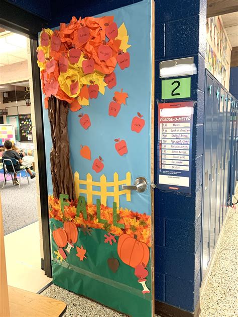 Fall Tree Classroom Door Decorations - Home Decor