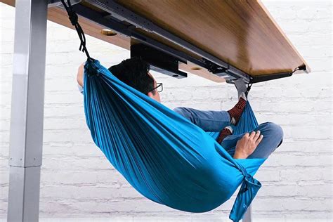 Keep This Under Desk Hammock a Secret from Your Boss