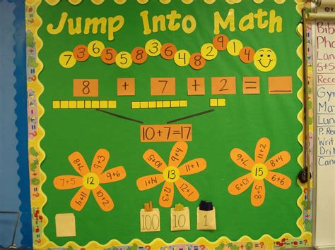 Math Bulletin Board Ideas For Kindergarten