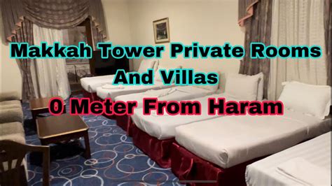 Makkah towers private rooms | Makkah towers villa rooms - YouTube