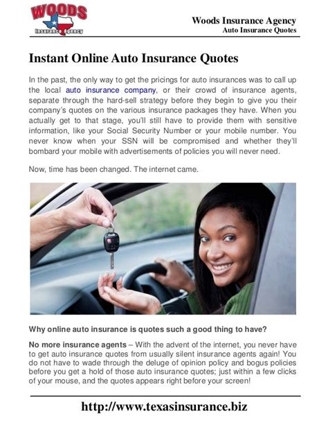 Instant Online Auto Insurance Quotes