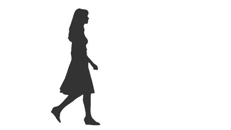 Silhouette Of A Girl at GetDrawings | Free download