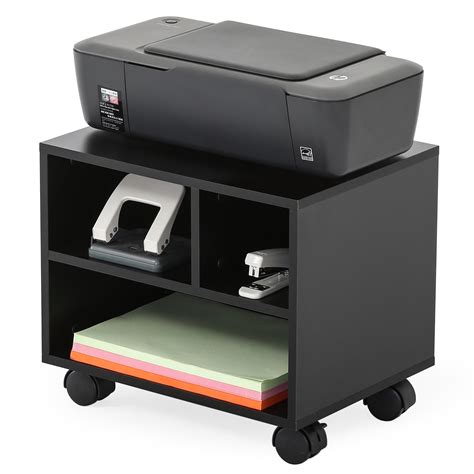 Office Office Furniture Business & Industrial FITUEYES Printer Stand With Storage Mobile Wood ...