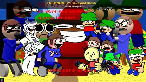 FNF ONLINE VS Dave Bambi chr pack (unofficial)real [Friday Night Funkin ...