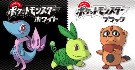 Pokemon Black White Starters by redjaypeg on DeviantArt