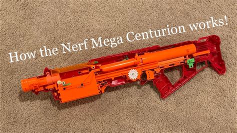 How the Nerf Mega Centurion works! - YouTube