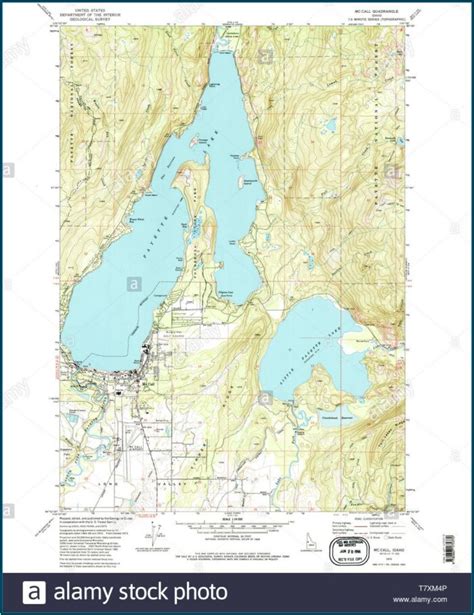 Topo Map Mccall Idaho - Map : Resume Examples #GX3Gp7no8x