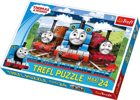 Trefl 24 Piece Maxi Boys Thomas The Tank Engine Large Pieces Jigsaw ...