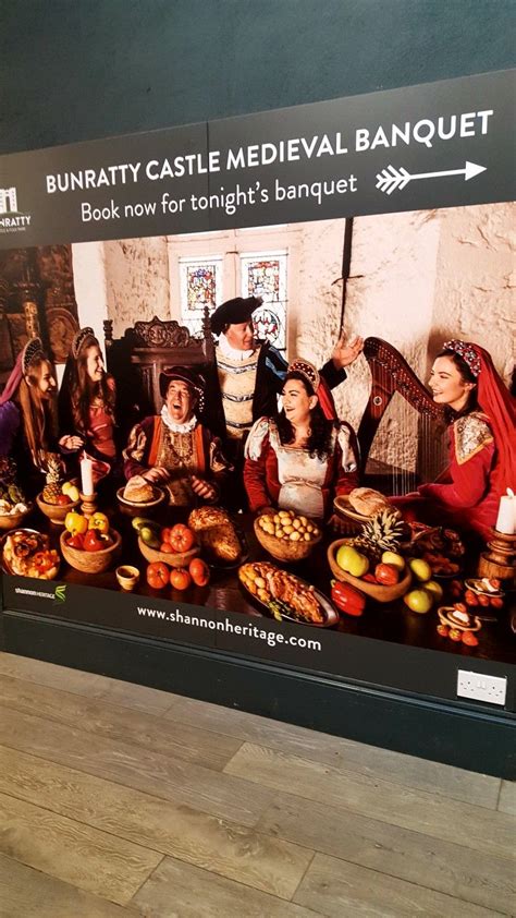 Bunratty Castle Medieval Banquet -Between Limerick & Ennis Ireland April 14, 2019 | Medieval ...