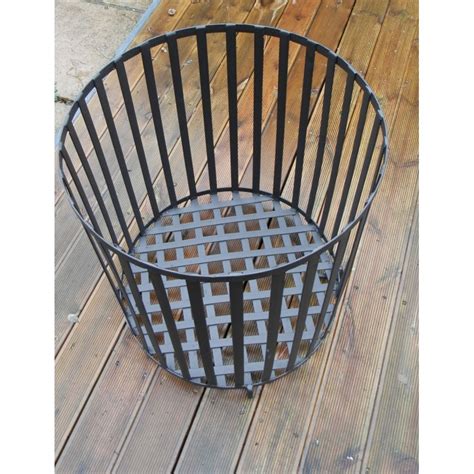 Wrought iron contntempory large fire brazier