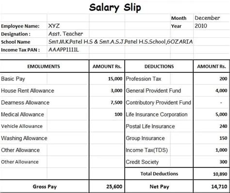 Salary slip format pdf free download - pevsera