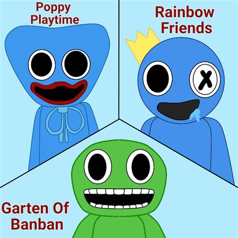 Poppy playtime - Rainbow Friends - Garten Of Banban | Fandom